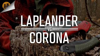 Bahco Laplander vs Corona 10quot Folding Saw  Field Review [upl. by Wrightson176]