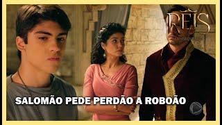 Salomão pede perdão a Roboão quotEu errei muito com vocêquot  NOVELA REIS [upl. by Enisamoht]