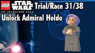 Circuit Run Kashyyyk  Trial 3138 Gold Medal Unlock Admiral Holdo Lego Star Wars TSS [upl. by Dranik]