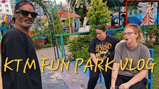 Kathmandu fun park vlogLIFE DAMAGED BABALIFE DAMAGED COMPANY [upl. by Ardisi629]