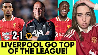 Liverpool Are Serious Title Contenders Gravenberch Is Genius Liverpool 21 Wolves Reaction [upl. by Agostino]