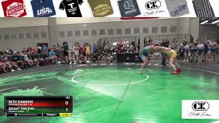 Mat 3 152 Seth Dawkins Washington Red Vs Grant MacKay Pennsylvania [upl. by Nevyar305]