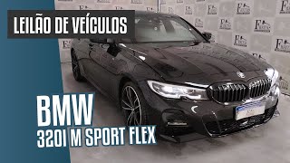 LEILÃO  BMW 320I M SPORT FLEX  Freitas Leiloeiro [upl. by Atteynad]