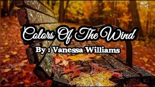 COLOR OF THE WIND KARAOKE  VANESSA WILLIAMS [upl. by Ainirtac]