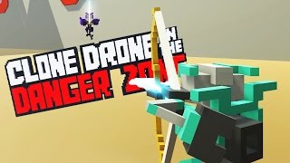 Clone Drone in the Danger Zone Gameplay  Bow Only Challenge  Lets Play Part 3 [upl. by Idissak462]