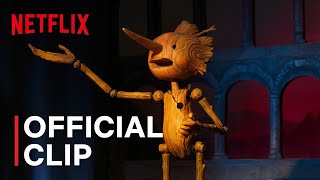 Pinocchio Sings “Ciao Papa”  Full Song  Guillermo del Toro’s Pinocchio  Netflix [upl. by Ydnarb]