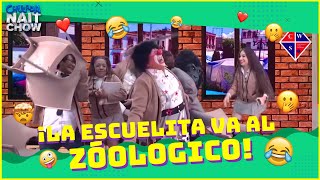 CHUPONCITO 🤡  LA ESCUELITA VA AL ZÓOLOGICO 🐘🦏🐇🐺🦍🦅🐆 [upl. by Adnuahsar153]