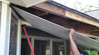 Effortless Fascia amp Soffit Replacement Without Removing Drip Edge  Paul Ricalde [upl. by Arehs]