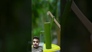 Bamboo ka handpump kahin nahi dekha hoga😱😱👌 shorts [upl. by Angadresma]