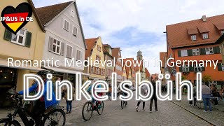 【Dinkelsbühl】🇩🇪Romantic Medieval Town in Germany  Walking Tour  Romantic Road [upl. by Hemphill]