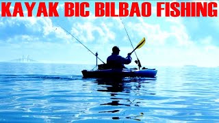 KAYAK BIC BILBAO ATTREZZATO PER LA PESCA [upl. by Aruol171]