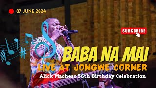 Baba naMai Live at Jongwe Corner  56th Alick Macheso Birthday Celebration [upl. by Erait]