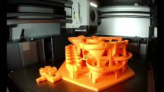 3D Printing Timelapse Marble Machine Multiple [upl. by Anawat]