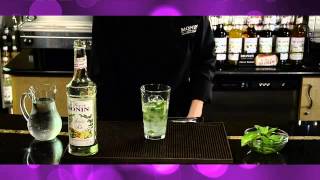 How to make a Monin Mojito [upl. by Coltin]