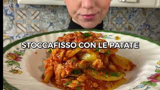 STOCCAFISSO CON LE PATATE  Ricetta Mollica’s [upl. by Gaal533]