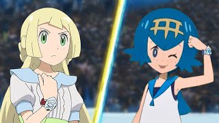 Pokemon Battle Lillie Vs Lana [upl. by Nakasuji]