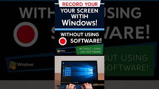 Record Your Screen with Windows Shortcuts 🎥 [upl. by Leiuqeze897]