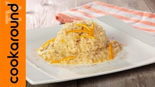 Risotto arancia e cannella  Ricetta risotto particolare [upl. by Meingolda]