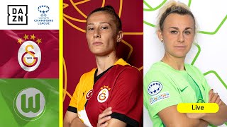 Galatasaray  VfL Wolfsburg  UEFA Womens Champions League 202425 Spieltag 3 Ganzes Spiel [upl. by Adyol607]