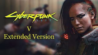 Cyberpunk 2077 OST  V  Main Menu Theme Extended Version [upl. by Enelcaj169]