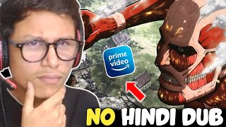 Attack On Titan Hindi Dub Should Be Cancel ❌  Attack On Titan In Hindi [upl. by Bearnard]