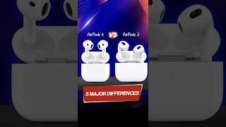 AirPods 4 vs AirPods 3 5 major differences 😍 apple [upl. by Shayne]