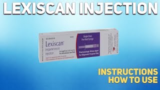 Lexiscan injection how to use Uses Dosage Side Effects Contraindications [upl. by Morice781]