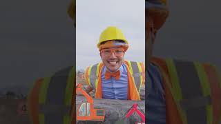 BRAND NEW BLIPPI EXCAVATOR MUSIC VIDEO Coming TUESDAY 37 shorts [upl. by Shivers549]