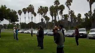 Emei Qigong Grandmaster Fu Wei Zhong Mission Bay San Diego 2010 Apri [upl. by Devona]