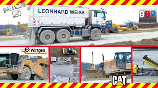 CAT D6K2 Wirtgen WR 240i Hamm H 16i MAN 33500 Bodenstabilisierung Obersontheim 2022 [upl. by Air268]