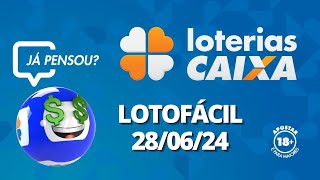 Resultado da Lotofácil  Concurso nº 3141  28062024 [upl. by Burnight386]