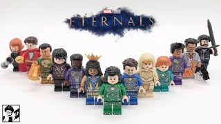 LEGO Eternals Custom Minifigure Showcase Part Two [upl. by Nonohcle]