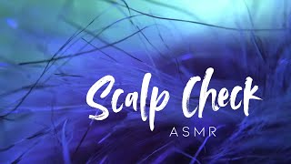 ASMR I Super Close Up Scalp Check for sleep and relaxation no talking [upl. by Atilamrac78]