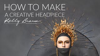 DIY  Creative headpiece with Kelly Brown withme [upl. by Baggott403]