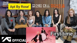 BABYMONSTER First time reaction to Rose APT [upl. by Ardnayek]