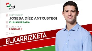 Joseba Díez Antxustegiri elkarrizketa Euskadi Irratian [upl. by Ahsienek]