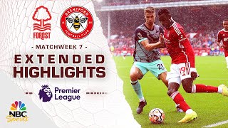 Nottingham Forest v Brentford  PREMIER LEAGUE HIGHLIGHTS  1012023  NBC Sports [upl. by Niu]