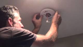 Installing a smoke detector [upl. by Annol232]