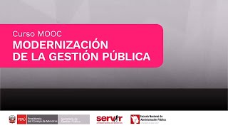 Tema 1 La Política Nacional de Modernización de la Gestión Pública al 2030 [upl. by Ainat]