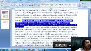 Indice automático y formato de texto en word  Tutorial 3 [upl. by Dopp]