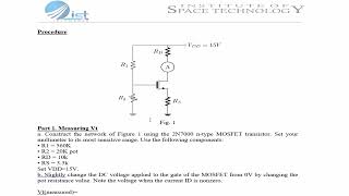 Lab 11  FET  Field Effect Transistor  MOSFET  IGFET  N Channel MOSFET  MOSFET Switch Lab 12 [upl. by Yerkovich]