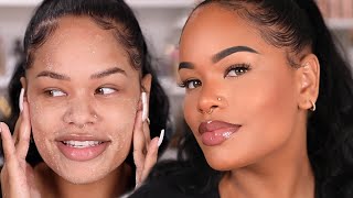 SO HERES WHAT YOU NEED TO DO FOR PERFECT MAKEUP  UPDATED FLAWLESS FOUNDATION ROUTINE  Arnellarmon [upl. by Lamori]