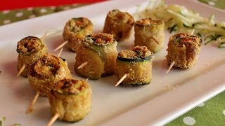 Involtini di zucchine al forno ricetta semplice e veloce [upl. by Sebastian]