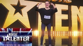 Vilde 13 gets golden buzzer for emotional sign languagedance – Norways Got Talent 2017 [upl. by Liebman487]