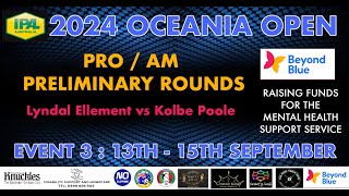 IPA Australia League  Event 3  Lyndal Ellement vs Kolbe Poole [upl. by Sixel318]