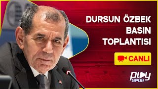 🔴 CANLI Galatasaray Başkanı Dursun Özbek Basın Toplantısı Düzenliyor [upl. by Htrap]