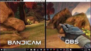 Bandicam VS OBS on a Gaming Computer [upl. by Karil]