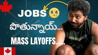 🇮🇳 INDIANS LOSING JOBS IN CANADA🇨🇦 [upl. by Bonni164]