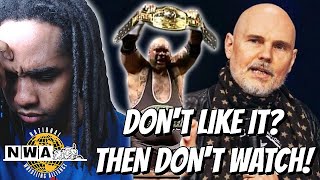 Tyrus Wins the NWA World Title and Billy Corgan Tells Critics to Stop Watching [upl. by Monjan85]