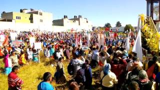 Peregrinacion de Atlacomulco a la basílica de Guadalupeoctubre 2016 [upl. by Anilrats]